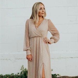 Baltic Born Abigail long sparkle gown XL